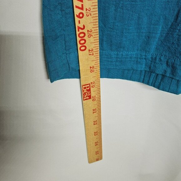 Jordan Taylor Womens Blue Gauzy Swimsuit Cover-Up Pants Size 2X Beachwear Bathin - Picture 8 of 13